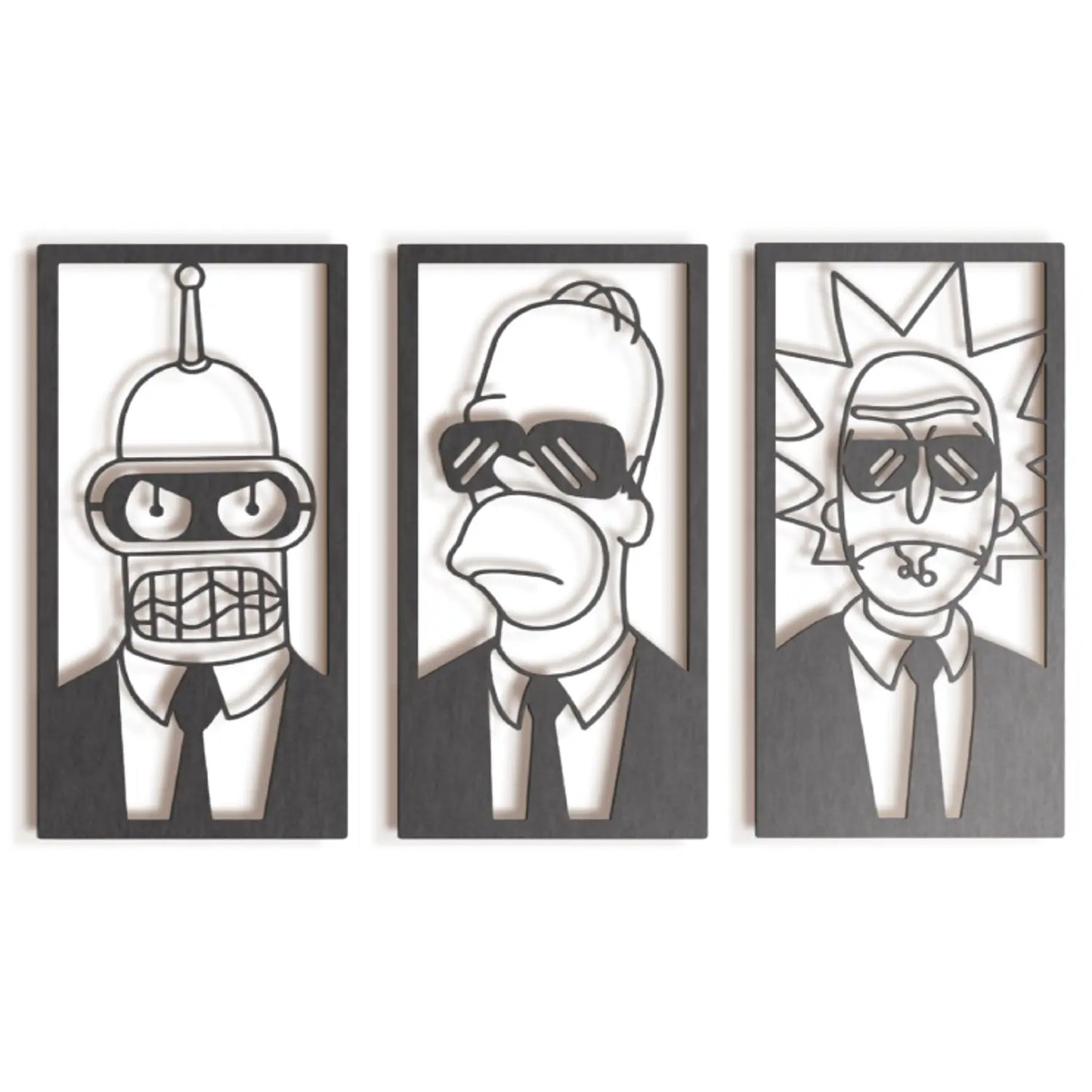 Homero, Bender & Rick