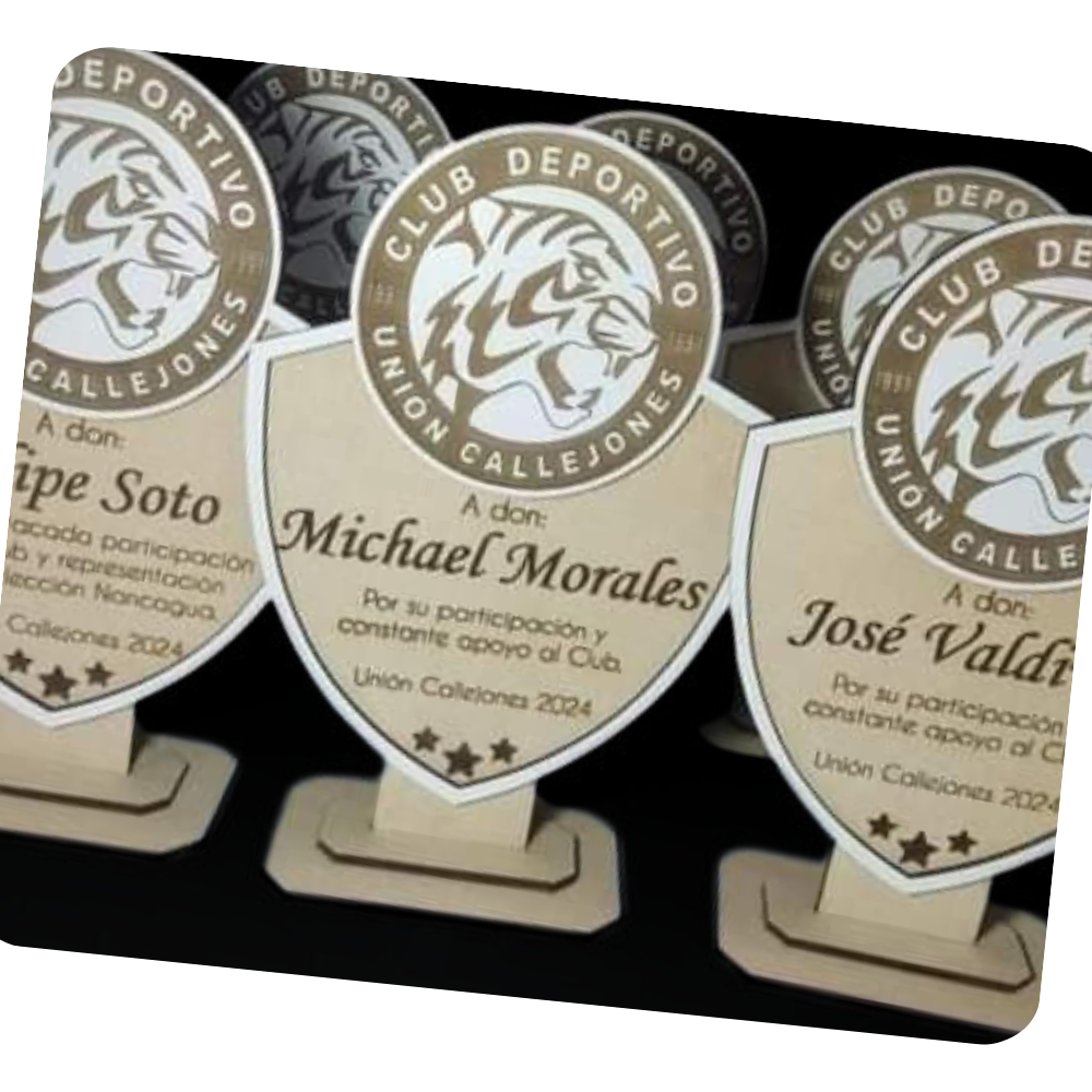 Galvanos Personalizados en MDF