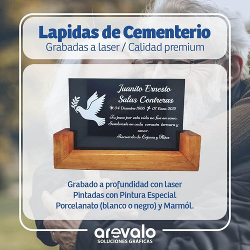 Lápidas Personalizadas para Cementerios Porcelanato