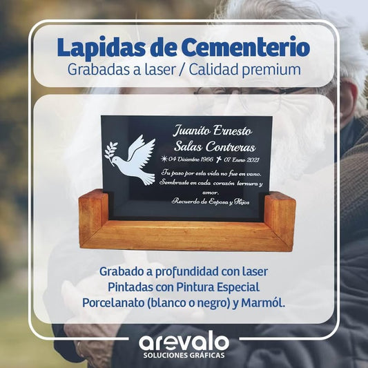 Lápidas Personalizadas para Cementerios Porcelanato