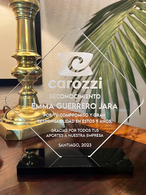 Galvanos Personalizados en Acrílico